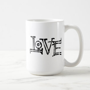 Mug Love word typography