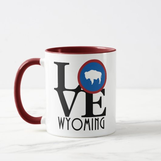 Mug LOVE Wyoming 11oz (Gauche)