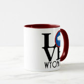 Mug LOVE Wyoming 11oz (Devant droit)