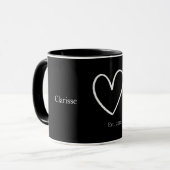 Mug Love you all the life (Devant gauche)