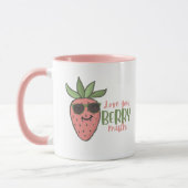Mug Love You Berry Beaucoup de confiture de fraises (Gauche)