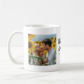 Mug Love You Custom Femme Nom Anniversaire Photo (Gauche)
