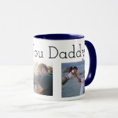 Mug Love You Daddy Fête des pères (Devant droit)