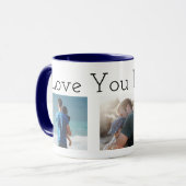 Mug Love You Daddy Fête des pères (Devant gauche)