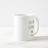 Mug Love You Grand-mère Photo moderne (Devant droit)