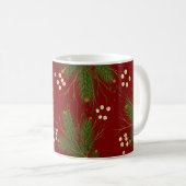 Mug Love You Grand-mère Red Festive Noël (Devant droit)