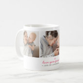 Mug Love You Grandma 3-Photo Collage et message person (Devant gauche)