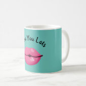 Mug Love You Love Kissy Lips (Devant droit)