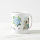 Mug Love You Maman Photos de famille Hydrangea (Devant droit)