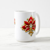 Mug Love You Message With Gold Text (Devant droit)