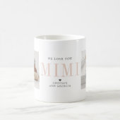 Mug Love You Mimi | Collage de deux photos (Centre)