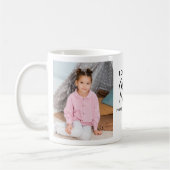 Mug Love You Mimi Personnalisé 2 Photo Grand-Parent (Gauche)