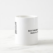 Mug Love You More Bold Heart Typography Saint-Valentin (Centre)