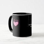 Mug Love You More Contemporary Design  (Devant gauche)