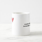 Mug Love You More Creative Minimal Style  (Centre)
