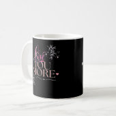 Mug Love You More Minimal Design  (Devant gauche)