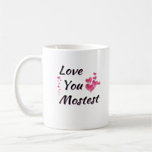 Mug Love You More Mostest Style Rétro Ludique