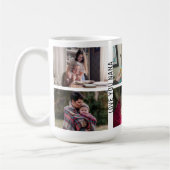 Mug Love You Nana 6 Photo Custom Collage Grandma (Gauche)