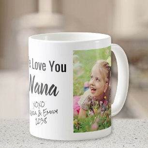 Mug Love You Nana Photo personnalisée