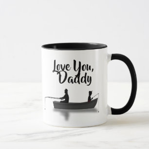 Mug Love You Papa Fishing