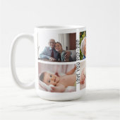 Mug Love You Pop-Pop 6 Photo Custom Collage Grandpa (Gauche)