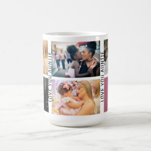 Mug Love You Tante 6 Photo Custom Collage Tante