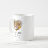 Mug Love You Tante Heart Photo (Devant gauche)