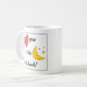 Mug "Love You to the Moon & Back" (Devant gauche)
