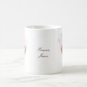 Mug Love You Tulips in Pink Heart (Centre)