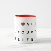 MUG   LOVE YOUR LIVE (Centre)