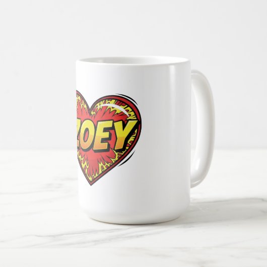Mug Love Zoey (Devant droit)