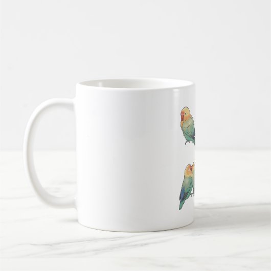 Mug Lovebird Magic (Gauche)
