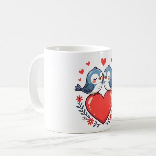 Mug Lovebirds (Devant gauche)
