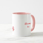 Mug Lovebirds sur Cherry Blossom (Devant droit)