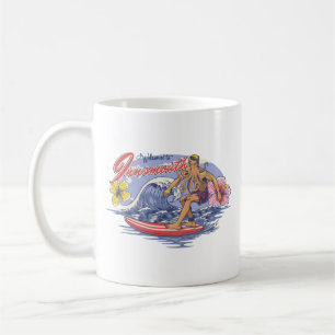 Mug Lovecraft de surf à l'intérieur