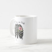 Mug Loved You to Dead - Cage de côtes gothiques (Devant gauche)