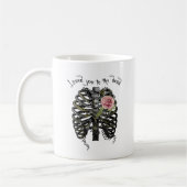 Mug Loved You to Dead - Cage de côtes gothiques (Gauche)