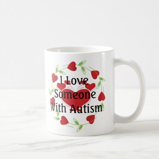 Mug LoveHearts-Autisme (Droite)