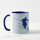 Mug Loveland Blue Skier (Gauche)