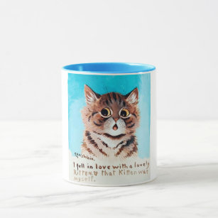 Mug Lovely Kitten, Louis Wain