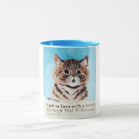Mug Lovely Kitten, Louis Wain (Centre)