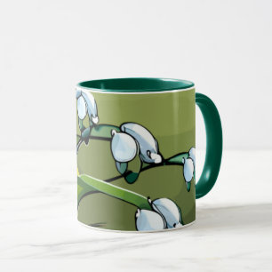 Mug Lovely Lily : Dance délicate de la sérénité printa