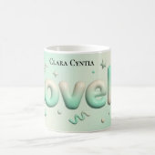 Mug Lovely Minimalist Heart Personalized (Centre)