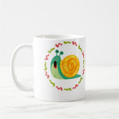 Mug Lovely Snail In Colourful Caterpillar Circle Garde (Gauche)