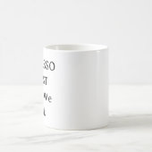 Mug Lover Café - Espresso D'Abord, Parlez Plus Tar (Centre)