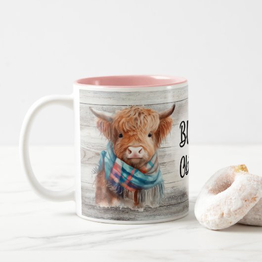 Mug Lover de vache 11oz (Avec donut)