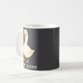 Mug Lover Goose And Fighter Goose, Funny Couple Goose  (Devant gauche)