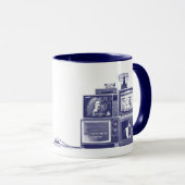 Mug Lovergirl Kitschen Fatty Deli Bleu (Devant droit)