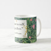 Mug Loves Herself Regardless – Alice Walker Quote Art (Devant droit)