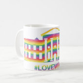 Mug #LoveWins (Devant gauche)
